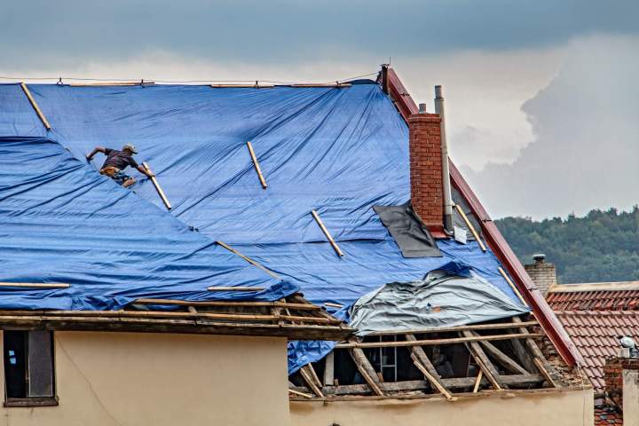 After storm repair Hartford